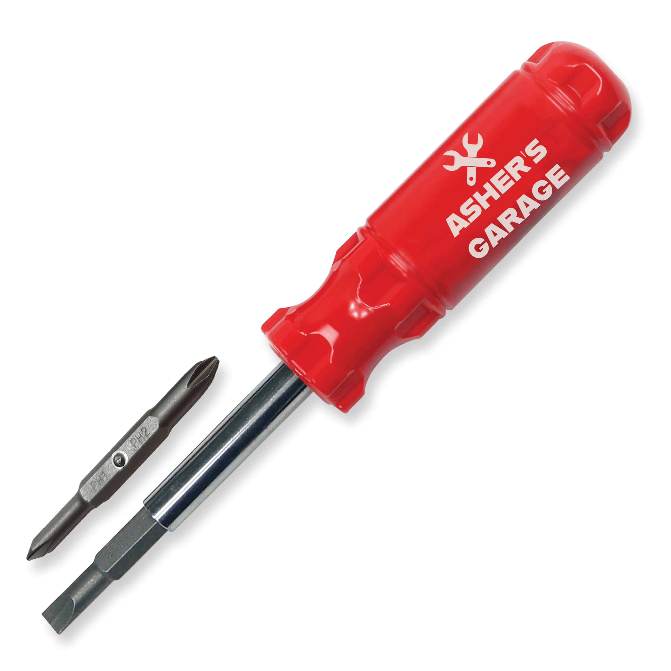 Red Imprinted